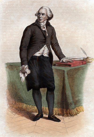 Retrato de Jacques Delille (Abbé Delille) (1738-1813), poeta y traductor francés. de French School