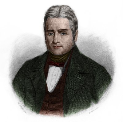 Retrato de Jacques Lafitte (1767-1844), político y banquero francés. en “Book of Speakers” de Louis de Cormenin Timon. 1842. Colección privada. de French School