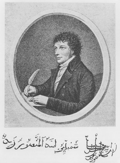 Retrato de Jean-Francois Champollion de French School