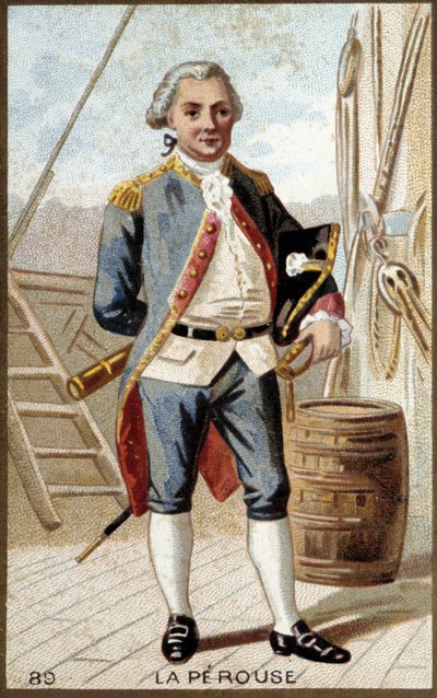 Retrato de Jean-François Galaup, Conde de La Pérouse de French School