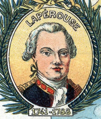 Retrato de Jean-François Galaup, Conde de La Pérouse (Jean François Laperouse) de French School