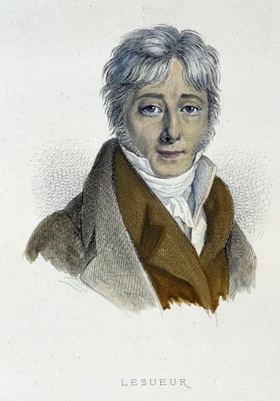 Retrato de Jean-François Lesueur de French School