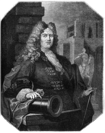 Retrato de Jean Balthazar Keller (1638-1702), orfebre y fundador suizo. de French School