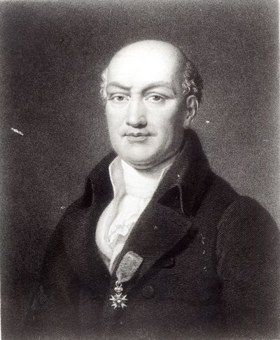 Retrato de Jean Baptiste Joseph Delambre (1749-1822) de French School