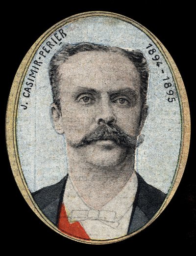 Retrato de Jean Casimir-Perrier (1847-1907), Presidente de la República Francesa de French School