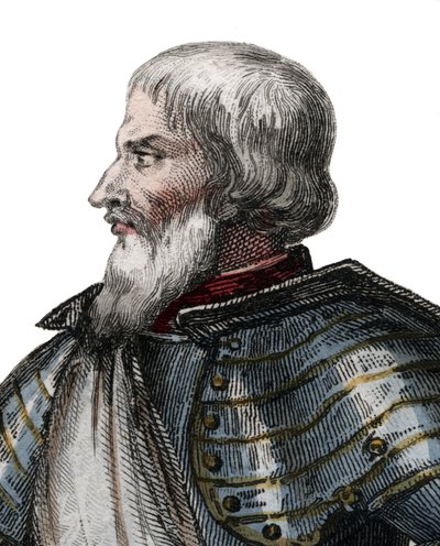 Retrato de Jean II Le Maingre (Le Meingre) (1366-1421), llamado Boucicaut, mariscal de Francia de French School