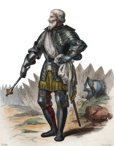 Retrato de Jean II Le Maingre (1366-1421), llamado Boucicaut, mariscal de Francia de French School