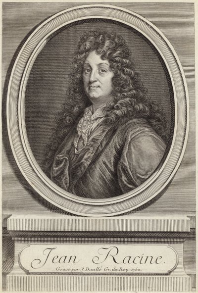Retrato de Jean Racine de French School