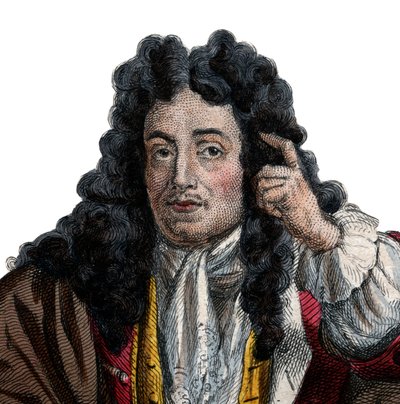 Retrato de Jean de La Bruyere (1645-1696) de French School