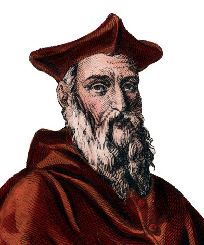 Retrato de Jean du Bellay (1492-1560), cardenal y diplomático francés de French School