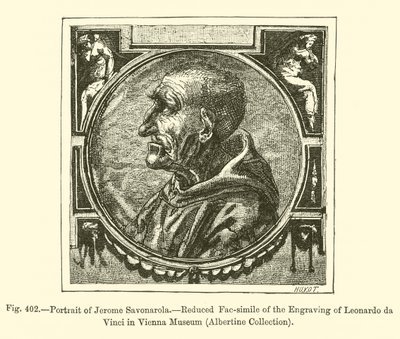 Retrato de Jerónimo Savonarola de French School