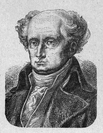 Retrato de Joseph Jerome Simeon (1749-1842), abogado y político francés. Grabado de 1889. Colección privada de French School