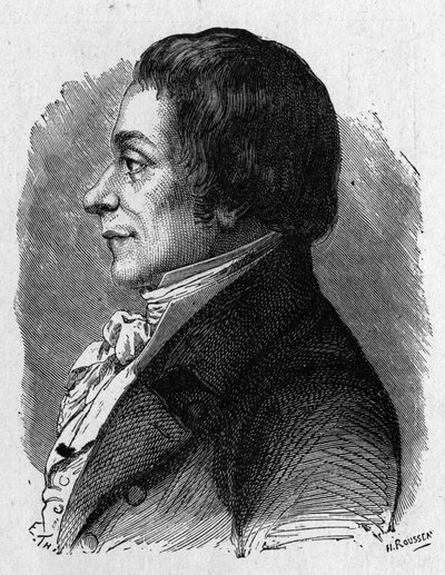 Retrato de Joseph Lakanal (1762 - 1845), político francés - en 