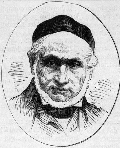 Retrato de Joseph Nicolas Robert Fleury de French School