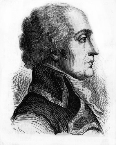 Retrato de Joseph Servan de Gerbey (1741-1808) de French School