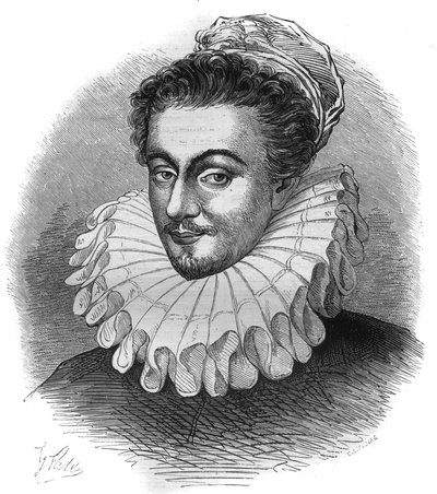 Retrato del Caballero Carre, Embajador de Inglaterra cerca de Sixto V (Felice Peretti) de French School