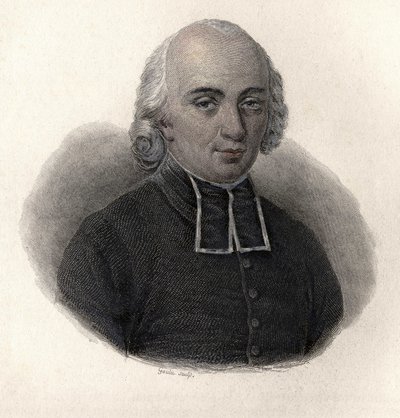 Retrato del Abate Rozier de French School