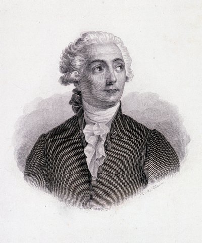 Retrato de Lavoisier de French School