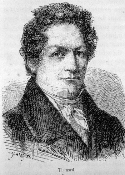Retrato de Louis Jacques Thenard (1777-1857), químico francés de French School