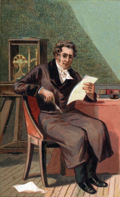 Retrato de Louis Jacques Thenard (1777 - 1857), químico francés. de French School