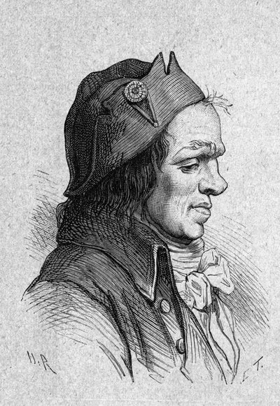 Retrato de Louis Jean Joseph Leonard Bourdon de la Crosniere (1754-1807) Diputado electo del Loiret a la Convención y director principal de hospitales militares de French School