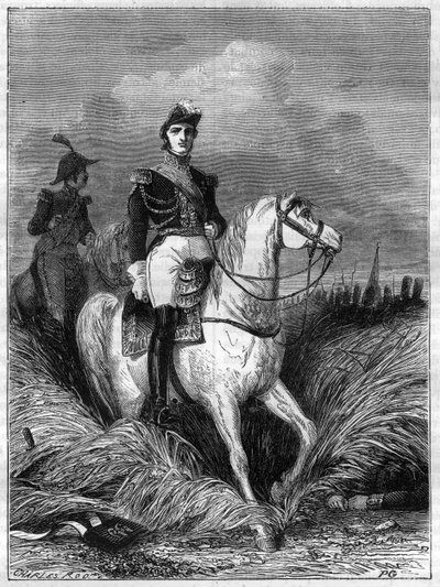 Retrato de Louis Nicolas Davout (1770-1823) Príncipe de Eckmuhl, Duque de Auerstaedt y Mariscal de Francia - Louis Nicolas (Louis-Nicolas) d