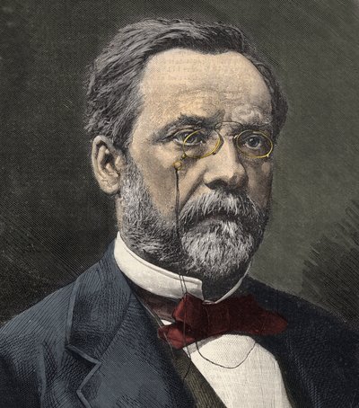 Retrato de Louis Pasteur (1822-1895), químico y microbiólogo inglés de French School