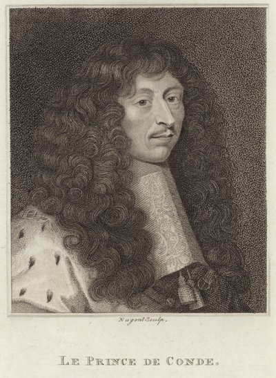 Retrato de Louis de Bourbon, Príncipe de Condé de French School
