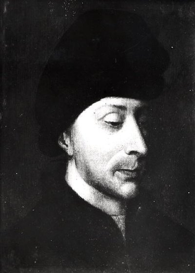Retrato de Luis de Francia (1372-1407) Duque de Orleans, c.1420 de French School