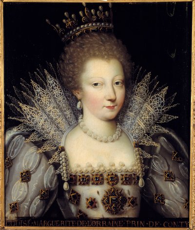Retrato de Louise Marguerite de Lorraine, Princesa de Conti de French School