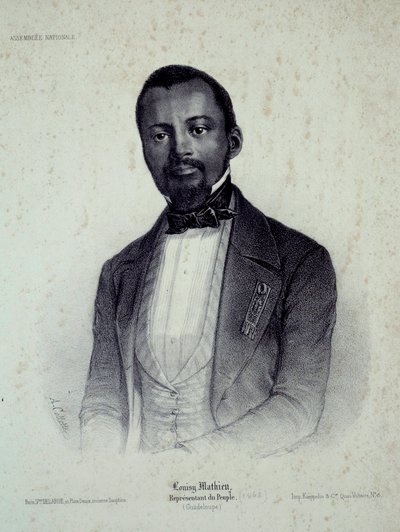 Retrato de Louisy Mathieu, ex esclavo y diputado de Guadalupe de French School