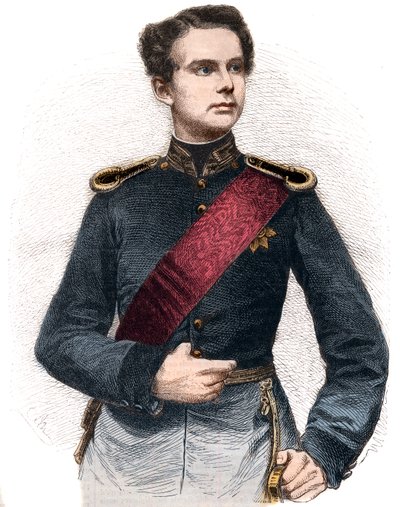Retrato de Luis II de Baviera (1845-1886), Rey de Baviera de French School