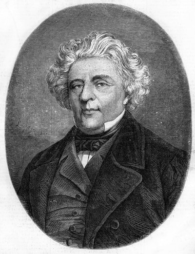 Retrato de Luigi Lablache (1794-1858), cantante de ópera francés de French School