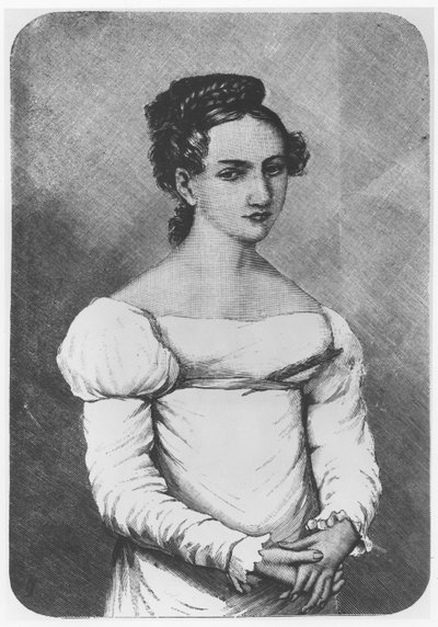 Retrato de Maria Wereszczaka de French School