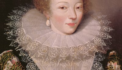 Retrato de Marie Vignon de French School