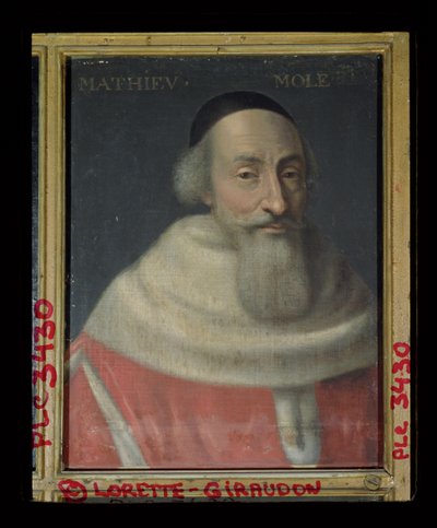 Retrato de Mathieu Mole (1584-1656) Señor de Champlatre de French School