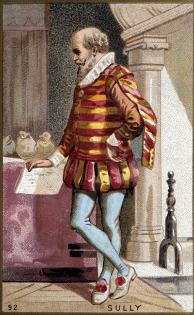 Retrato de Maximiliano de Bethune, Barón de Rosny, Duque de Sully (1560-1641), político francés. de French School