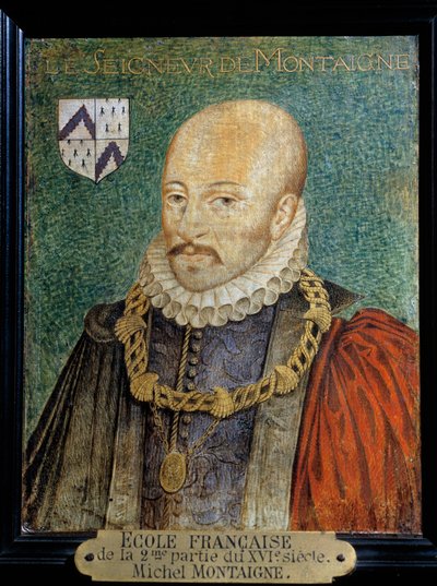 Retrato de Michel Eyquem, Señor de Montaigne (1533-1572) de French School