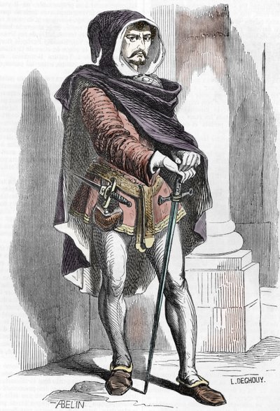 Retrato de Michelotto Corella de French School