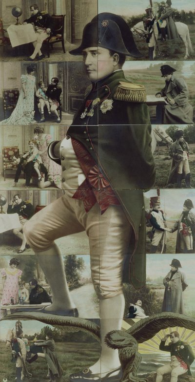 Retrato de Napoleón Bonaparte (1769-1821) y escenas de su vida, siglo XIX-XX de French School