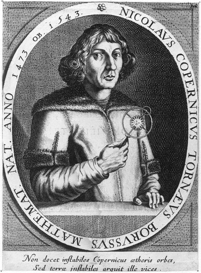 Retrato de Nicolás Copérnico de French School