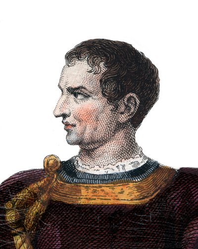 Retrato de Olivier V de Clisson (1336-1407), Condestable de Francia. de French School