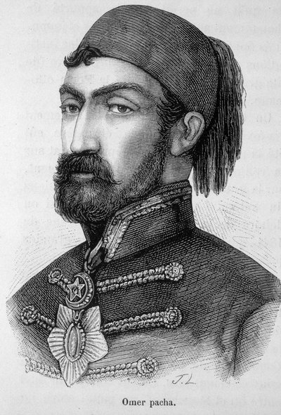 Retrato de Omer Pacha - en 