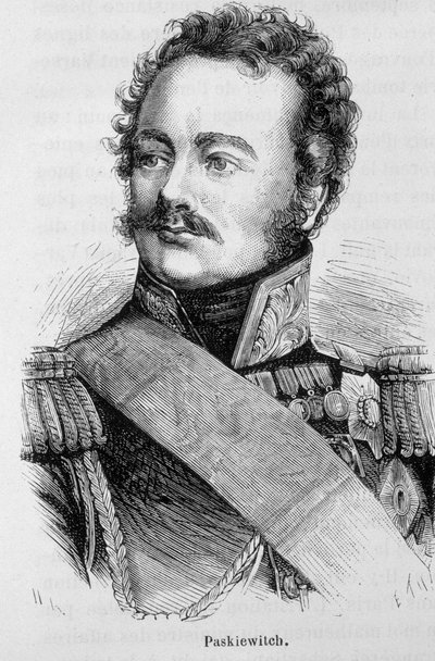 Retrato de Paskiewitch, Mariscal ruso (1782 - 1856) - en "L