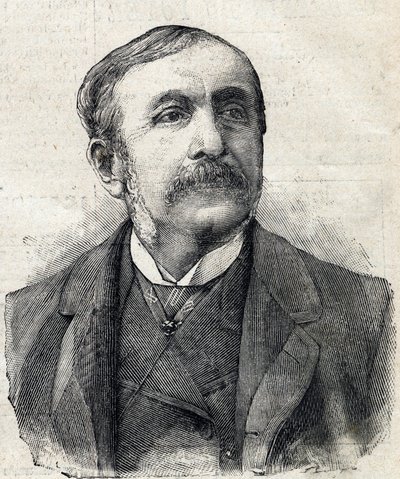 Retrato de Paul, Conde de Remusat (1831-1897) periodista y escritor francés de French School