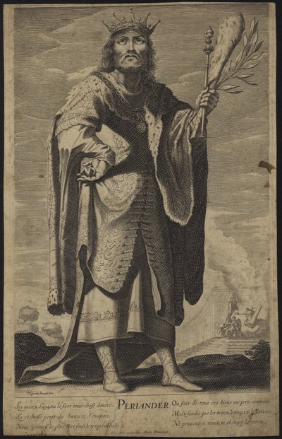 Retrato de Periandro de French School