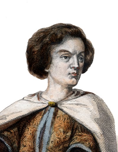 Retrato de Pedro Abelardo (1079-1142) de French School