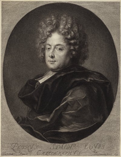 Retrato de Petrus Simon de French School