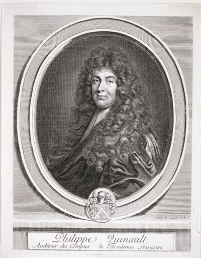 Retrato de Philippe Quinault (1635-88) de French School