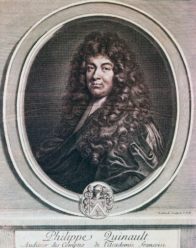 Retrato de Philippe Quinault de French School